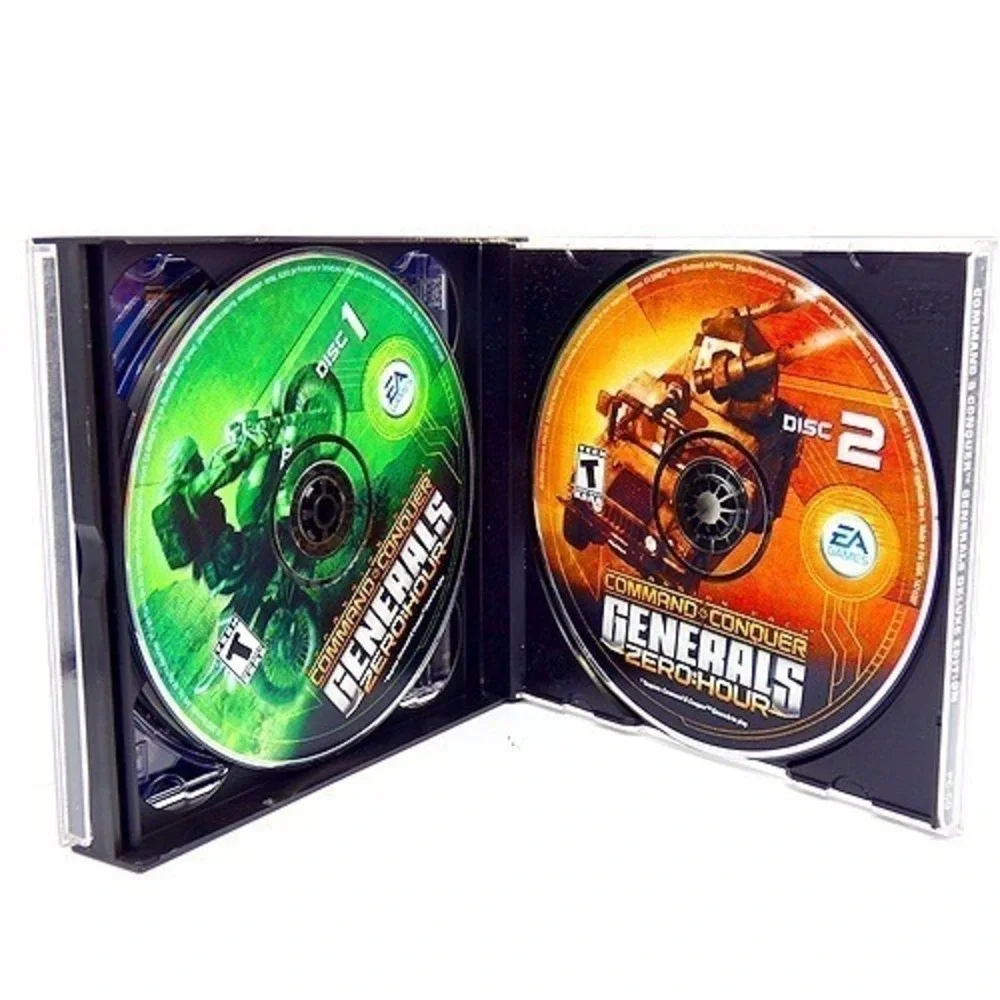 Command & Conquer Lot 6 Titles 11 CDs Generals Deluxe Tiberian Sun 3 Firestorm